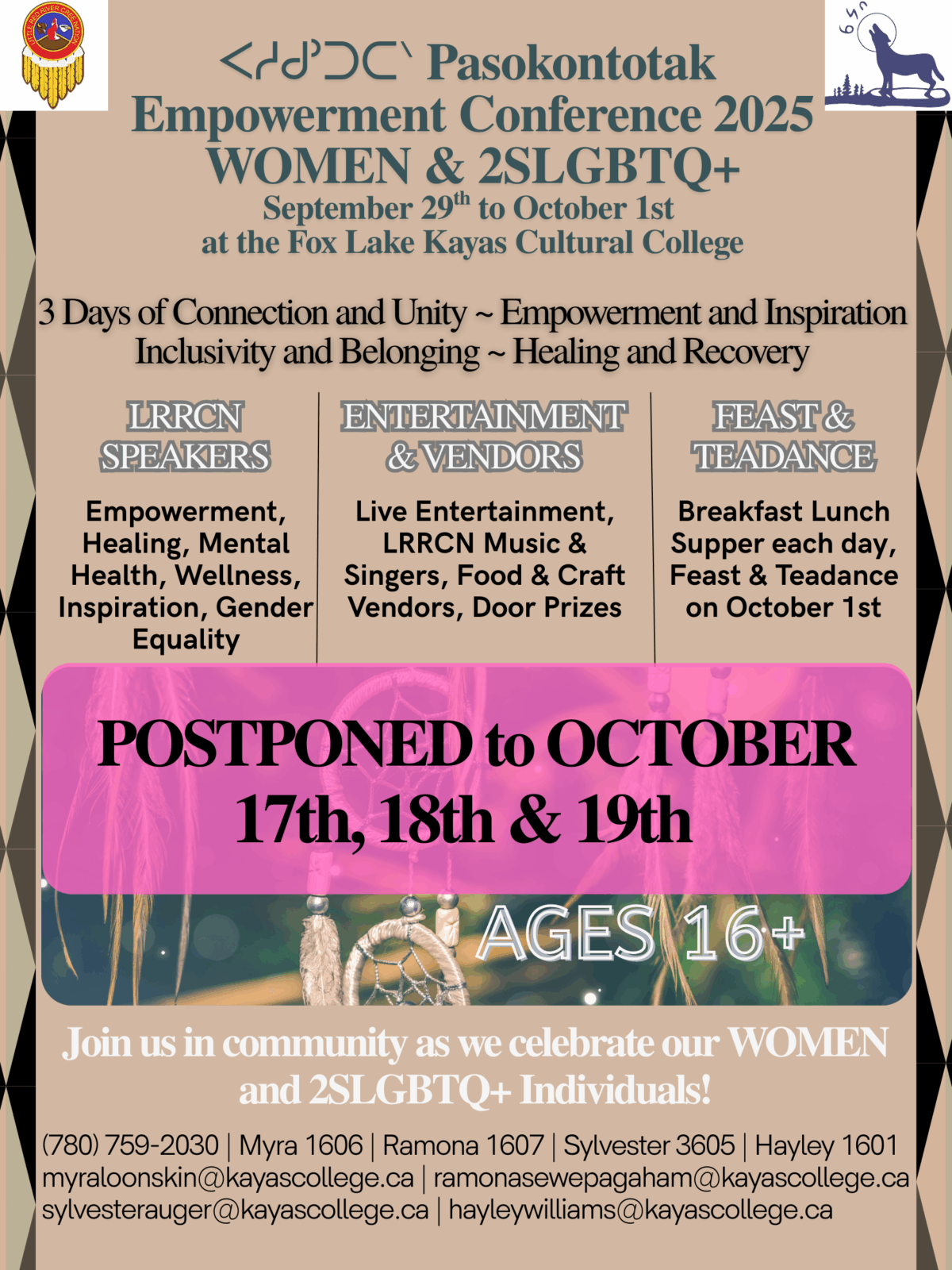 Pasokontotak Empowerment Conference 2025 – Little Red River Cree Nation